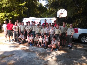 Scout Camp 2015-departure